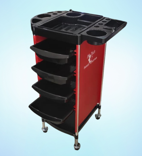 5 shelf Hair Salon Trolley