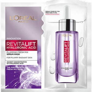 Revitalift Hyaluronic Acid Fresh Mix Serum Sheet Mask Pack of 5