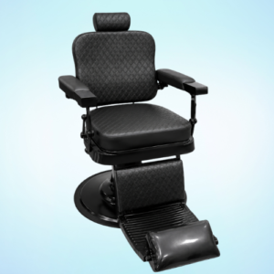 Alpeda Leo black Edition barber chair