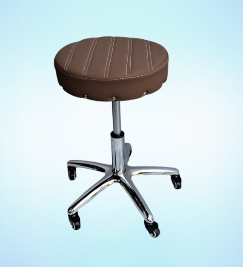 Finch Fox Round Rolling Stool