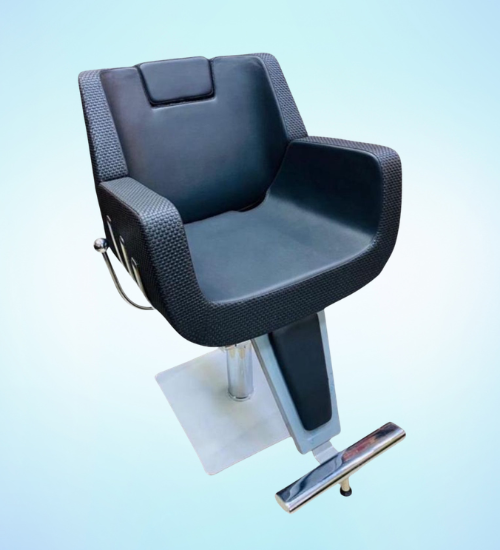 Hi tech Textured Black Finish Hydraulic Chair