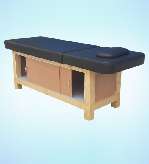 Peshla Salon Furniture Woodern Massage Bed