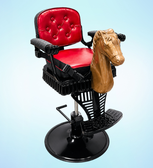Pony Shaped Kid's Barber Chair