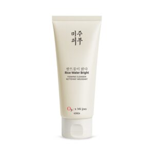 O3+ Mijoo Korea Rice Water Bright Foaming Cleanser 100ml for Korean Glass Skin