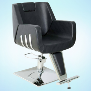 black trendy salon furniture chair