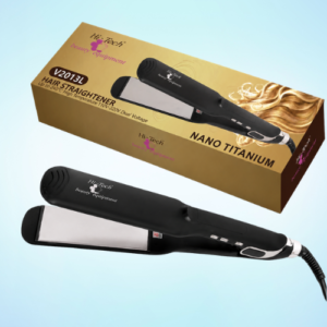 hi-tech nano titanium hair straightner