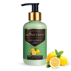 Honeybee Pre-Wax Gel Cleanser with Tea Tree and Lemon 200ml