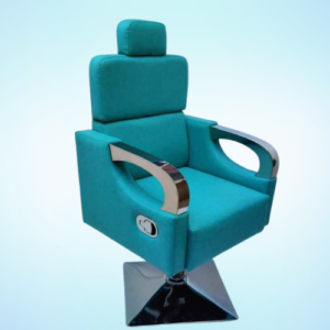 teal beauty parlour chair