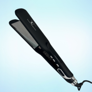 black Hi-Tech Beauty hair straightener